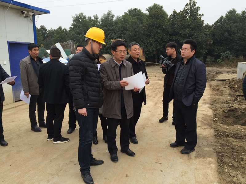 安康市副市长寇全安检查水情形公司五里镇污水处置惩罚厂项目建设情形