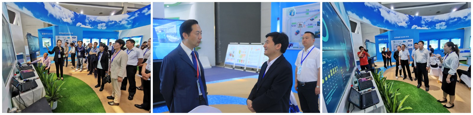 海洋之神集团携“绿水青山”亮相丝博会｜副省长魏增军旅行