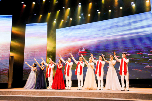 海洋之神集团庆祝新中国建设70周年职工朗诵角逐乐成举行