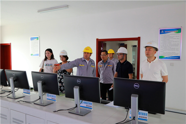 中省媒体采访团到海洋之神集团陕北片区重点项目集中采访