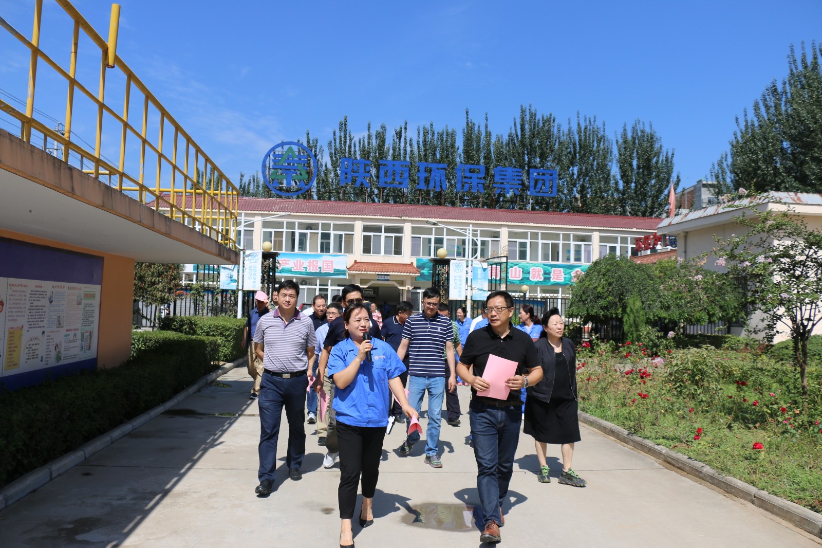 长江水利委员会一行莅临水情形公司丹凤县污水处置惩罚厂开展汉江流域水资源保唬唬；；；；；ぷㄌ獾餮