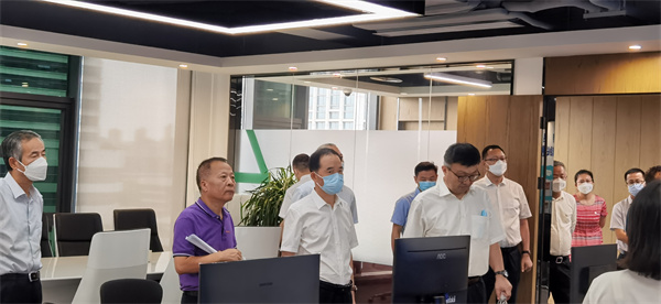 省国资委党委书记任国到秦创原海洋之神集团立异中心调研